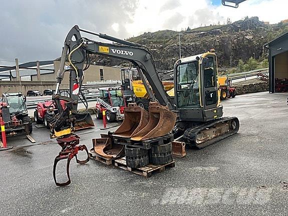 Volvo ECR58D حفارات صغيرة أقل من 7 طن (حفارات صغيرة)