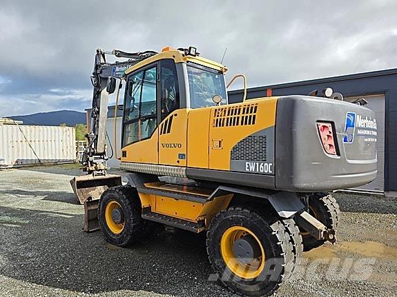 Volvo EW160C حفارات زحافة