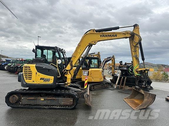 Yanmar SV - 100 - 2 A حفارات زحافة