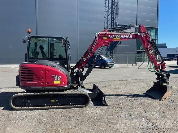 Yanmar SV60-B حفارات زحافة