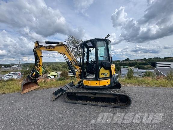 Yanmar Vio57-6A حفارات صغيرة أقل من 7 طن (حفارات صغيرة)