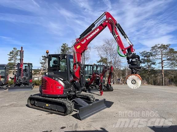 Yanmar Vio57.6b حفارات صغيرة أقل من 7 طن (حفارات صغيرة)