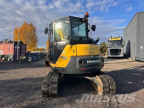 Yanmar Vio80-1A حفارات زحافة