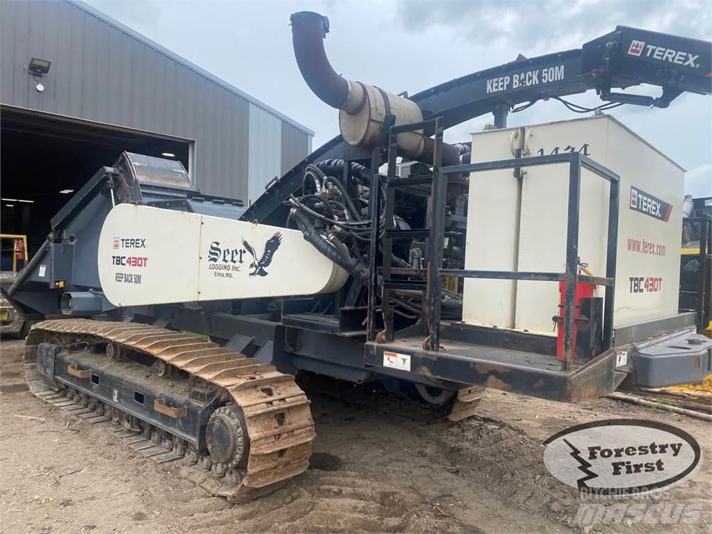 Terex TCB 430T ماكينات تقطيع أخشاب الحراجة
