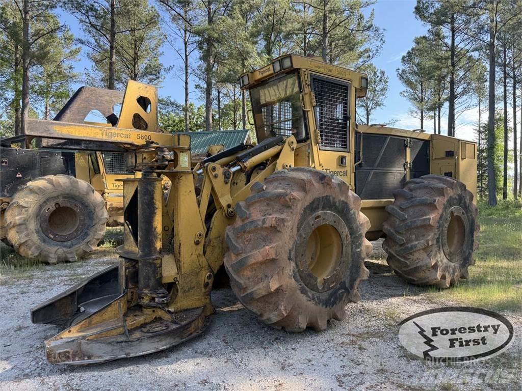 Tigercat 720G قاطعات وجامعات الأشجار