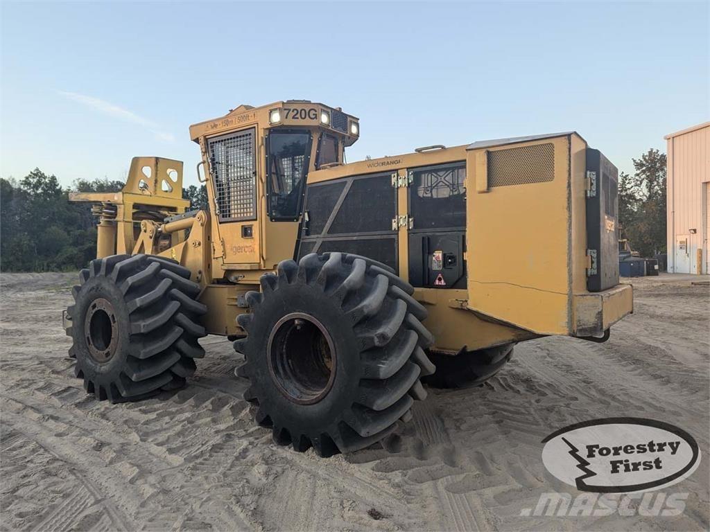 Tigercat 720G قاطعات وجامعات الأشجار