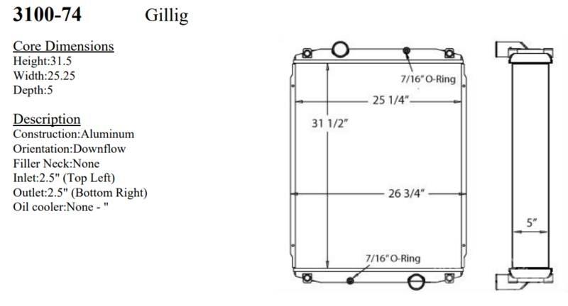 Gillig Bus مشعات