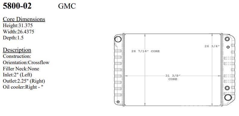 GMC  مشعات