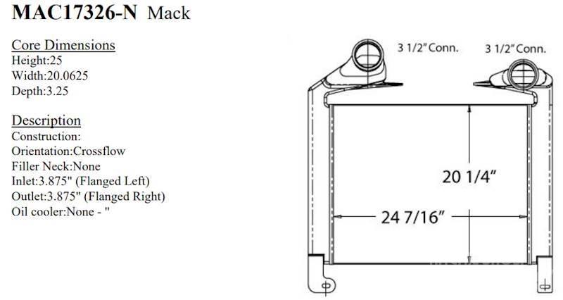 Mack LEU مكونات أخرى