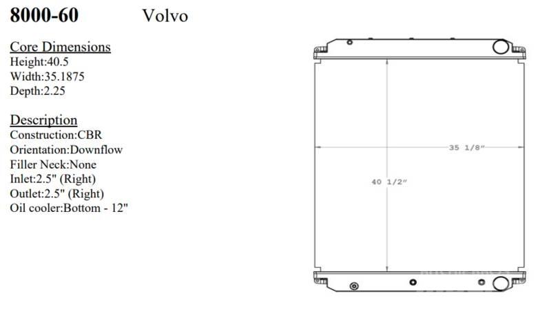 Volvo VT مشعات