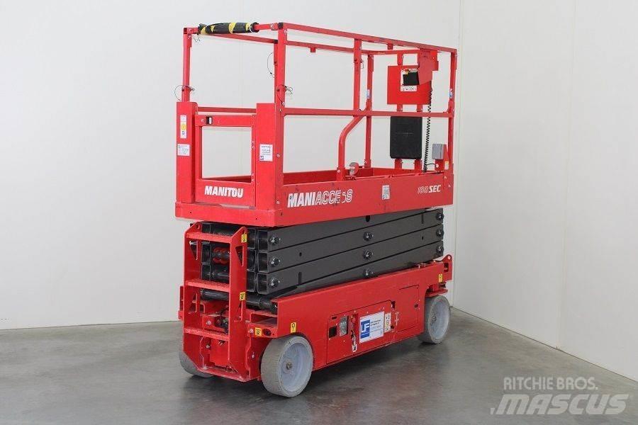 Manitou 100 SEC رافعات مقصية الشكل
