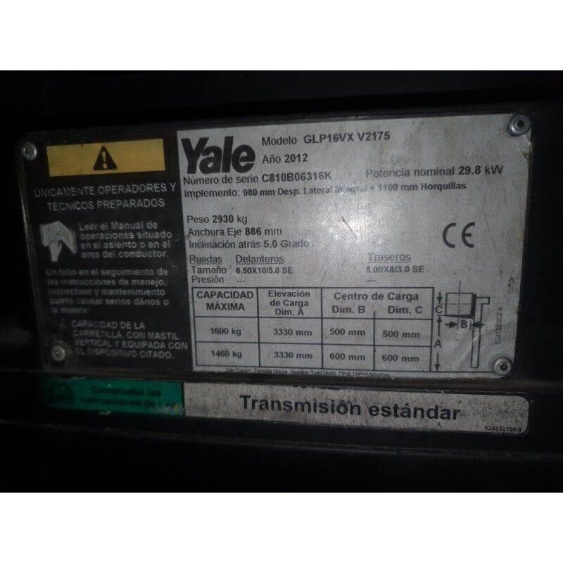 Yale LO2.5 شاحنات LPG