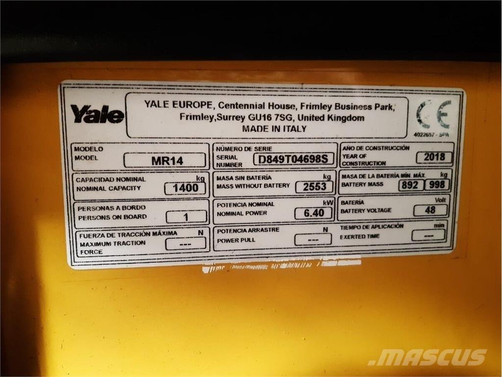 Yale MR14 أخرى