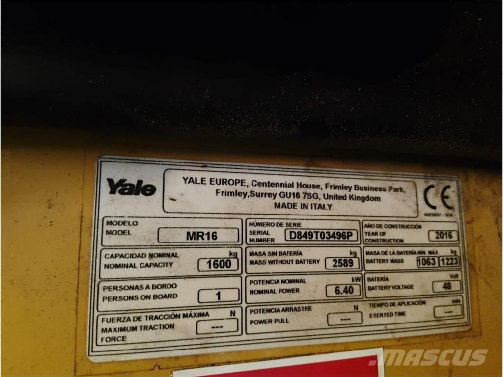 Yale MR16 أخرى