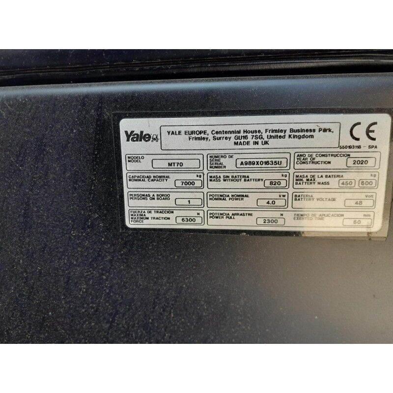 Yale MT70 شاحنة قاطرة