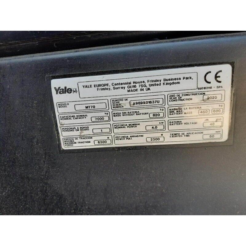 Yale MT70 شاحنة قاطرة
