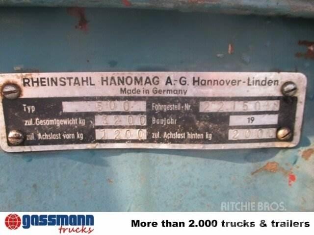 Hanomag Granit 500 أخرى