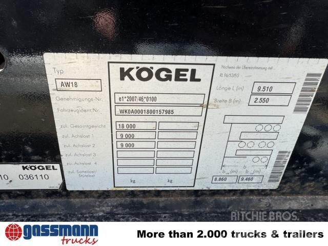 Kögel AW 18 مقطورات أخرى