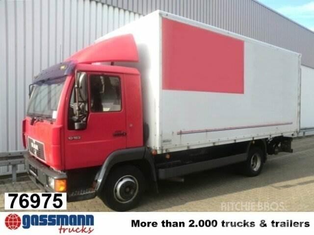 MAN L35 10.163 4x2 شاحنات ذات هيكل صندوقي