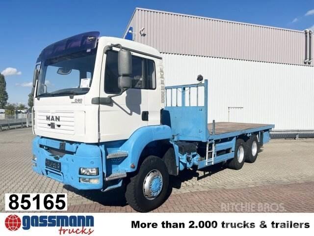 MAN TGA 26.310 6X6 BB شاحنات مسطحة/مفصلية الجوانب