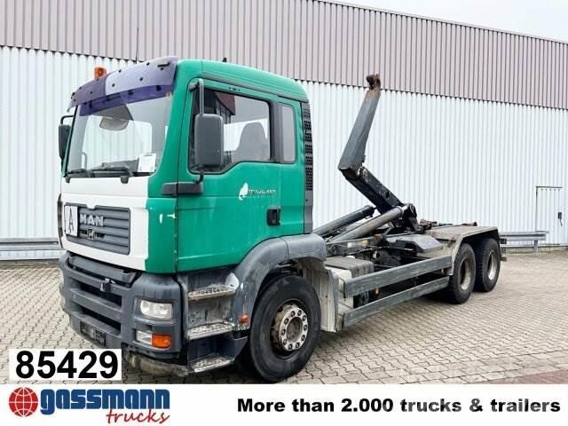 MAN TGA 26.463 6x4 BB شاحنات الرافعات الخطافية