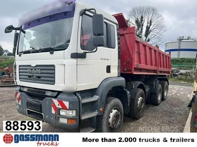 MAN TGA 35.400 8x4 BB شاحنات قلابة