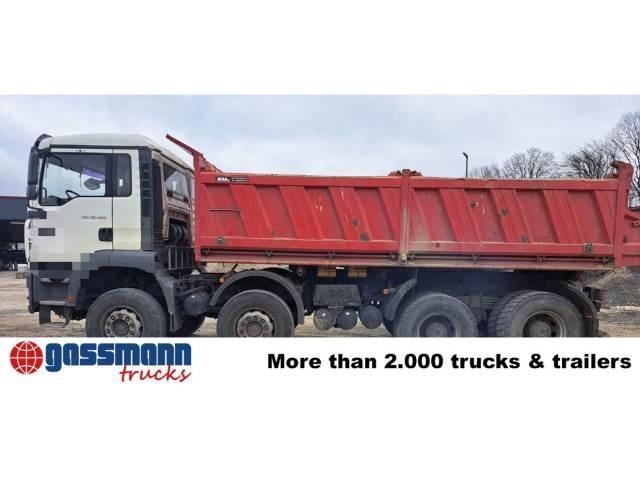 MAN TGA 35.400 8x4 BB شاحنات قلابة