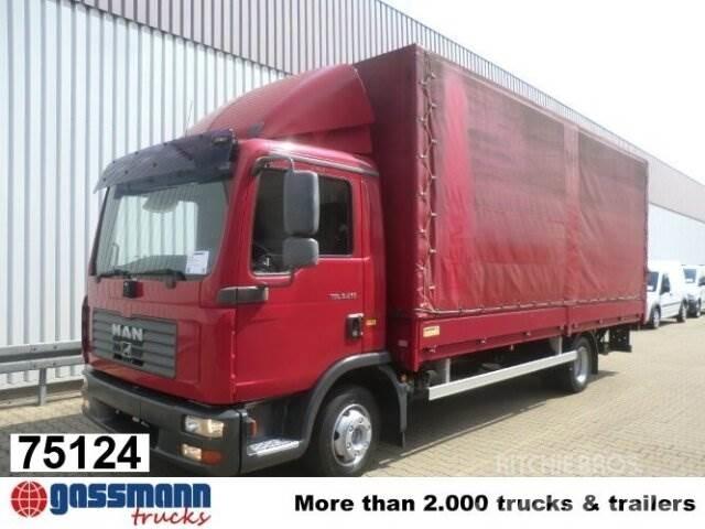MAN TGL 8.210 BL 4x2 شاحنات مسطحة/مفصلية الجوانب