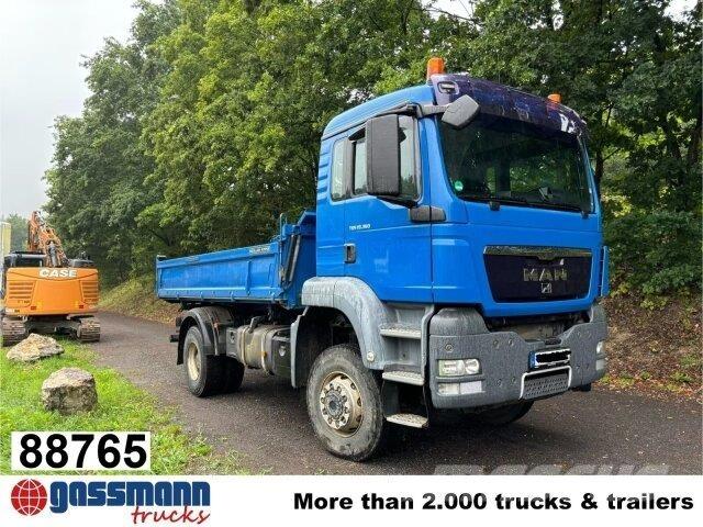 MAN TGS 18.360 4x4 BB شاحنات قلابة