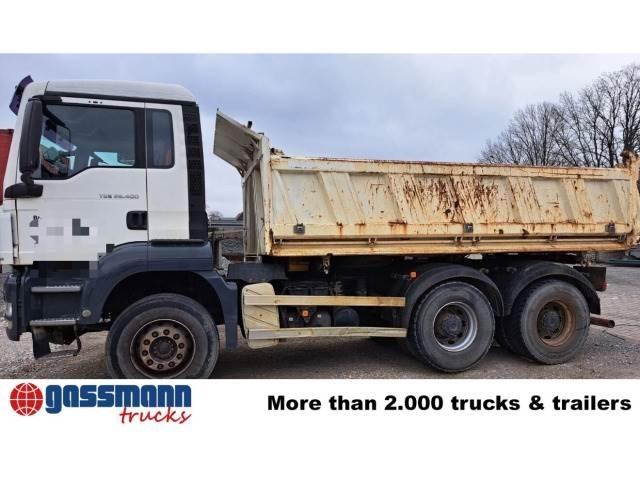 MAN TGS 26.400 6x4 BB شاحنات قلابة