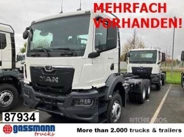 MAN TGS 33.440 6x4 BB شاحنات بمقصورة وهيكل