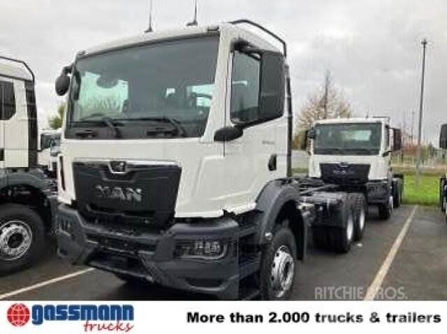 MAN TGS 33.440 6x4 BB شاحنات بمقصورة وهيكل