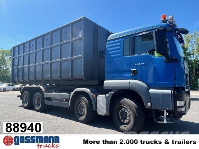 MAN TGS 35.480 8x4 BL شاحنات الرافعات الخطافية
