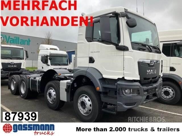 MAN TGS 41.440 8x4 BB شاحنات بمقصورة وهيكل