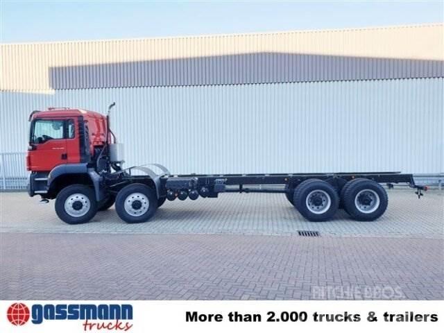 MAN TGS 41.480 8X6 BB شاحنات بمقصورة وهيكل