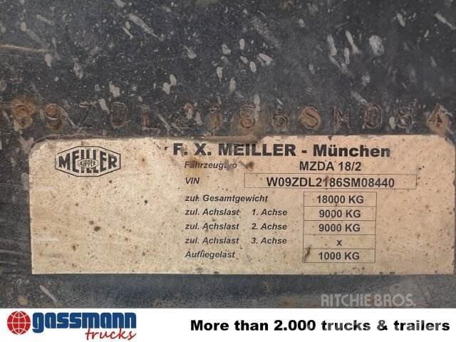Meiller MZDA 18/2, مقطورات قلابة