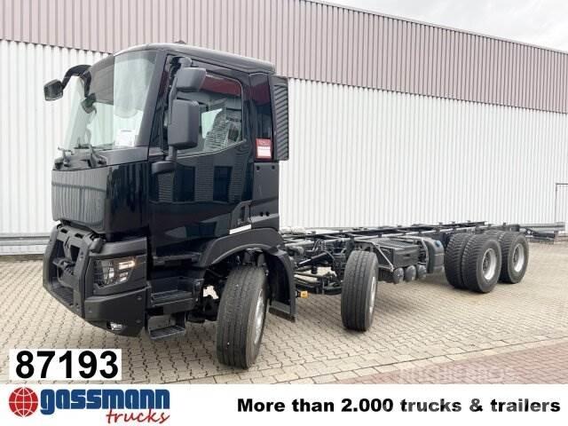 Renault C 480 8x4 شاحنات بمقصورة وهيكل