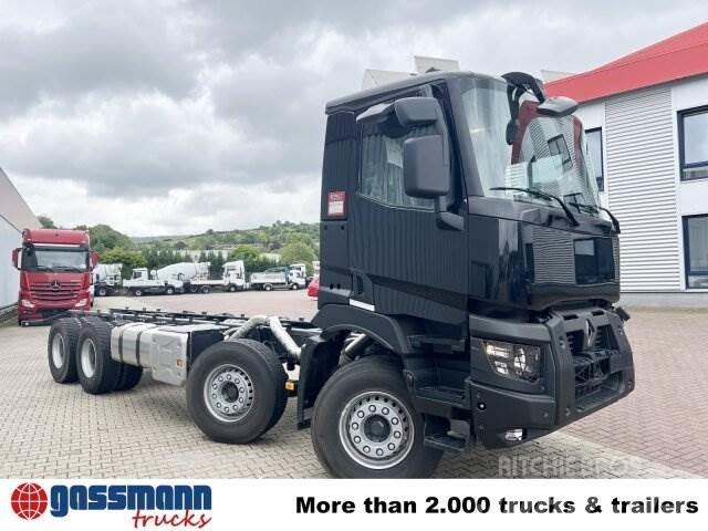 Renault C 480 8x4 شاحنات بمقصورة وهيكل