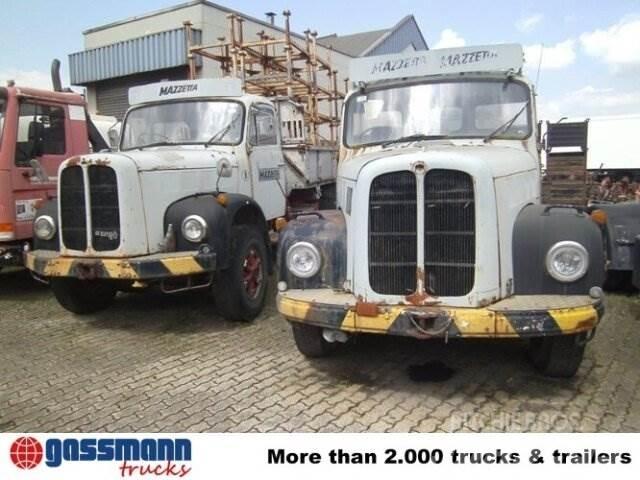 Saurer V5 4x2 شاحنات بمقصورة وهيكل