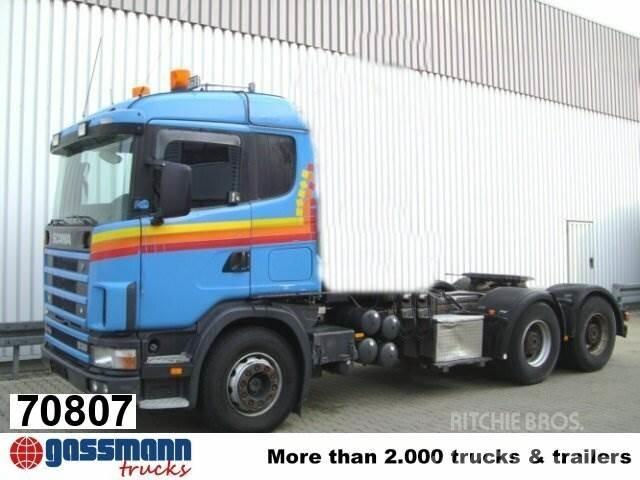 Scania 144G 530 6x4 وحدات الجر