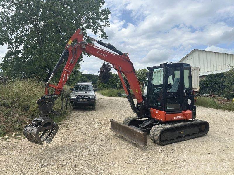 Kubota U56-5 حفارات صغيرة أقل من 7 طن (حفارات صغيرة)
