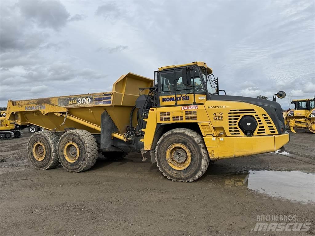 Komatsu HM300-5 ساحبات مفصلية