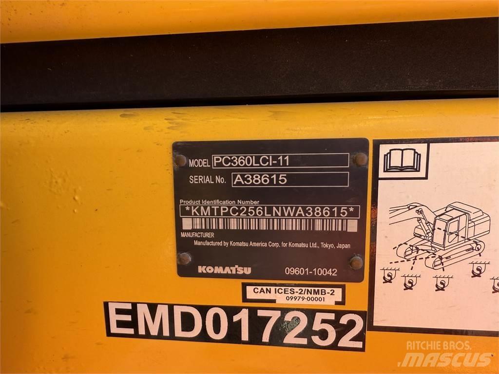 Komatsu PC360LCi-11 حفارات زحافة