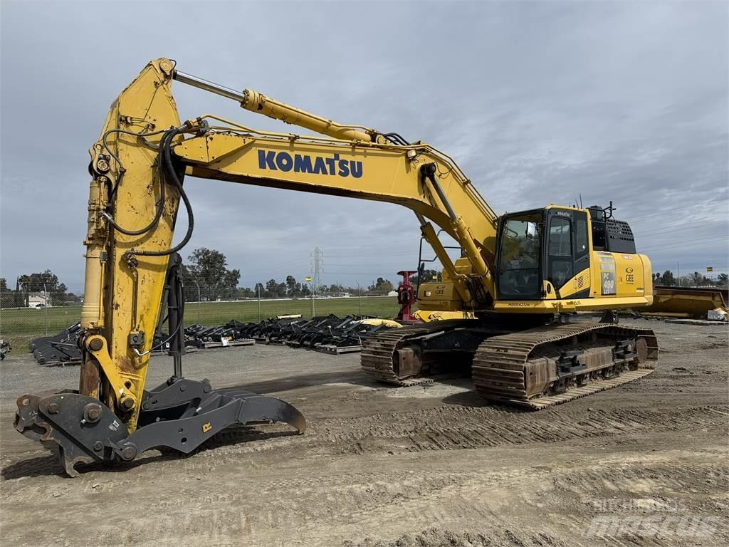Komatsu PC490LCi-11 +1 حفارات زحافة