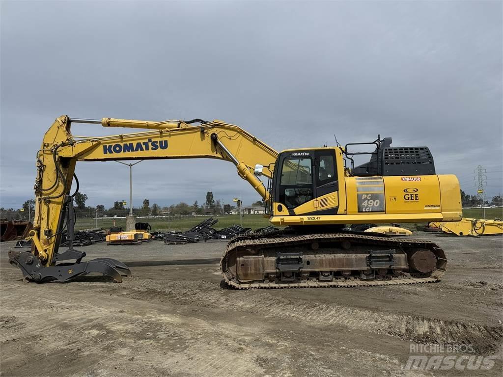 Komatsu PC490LCi-11 +1 حفارات زحافة