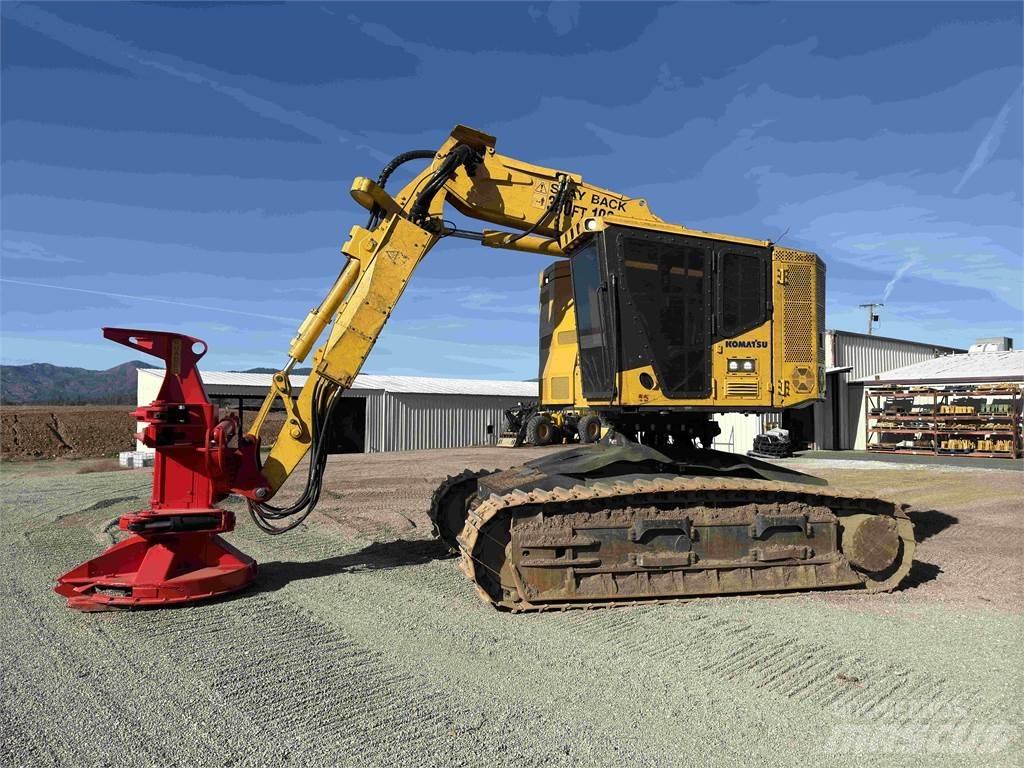 Komatsu XT445L-5 قاطعات وجامعات الأشجار