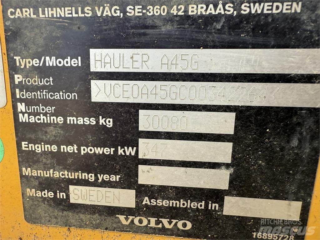 Volvo A45G W/ TAILGATE ساحبات مفصلية