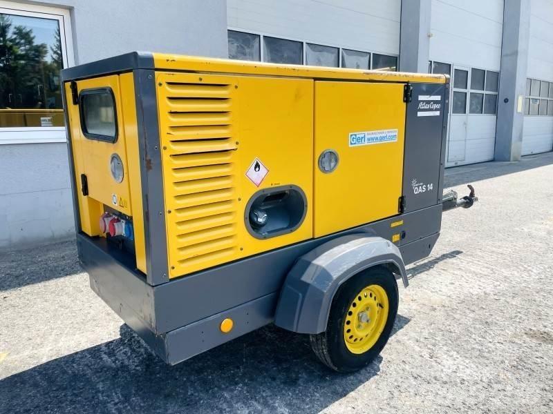 Atlas Copco QAS14 PDS مولدات ديزل