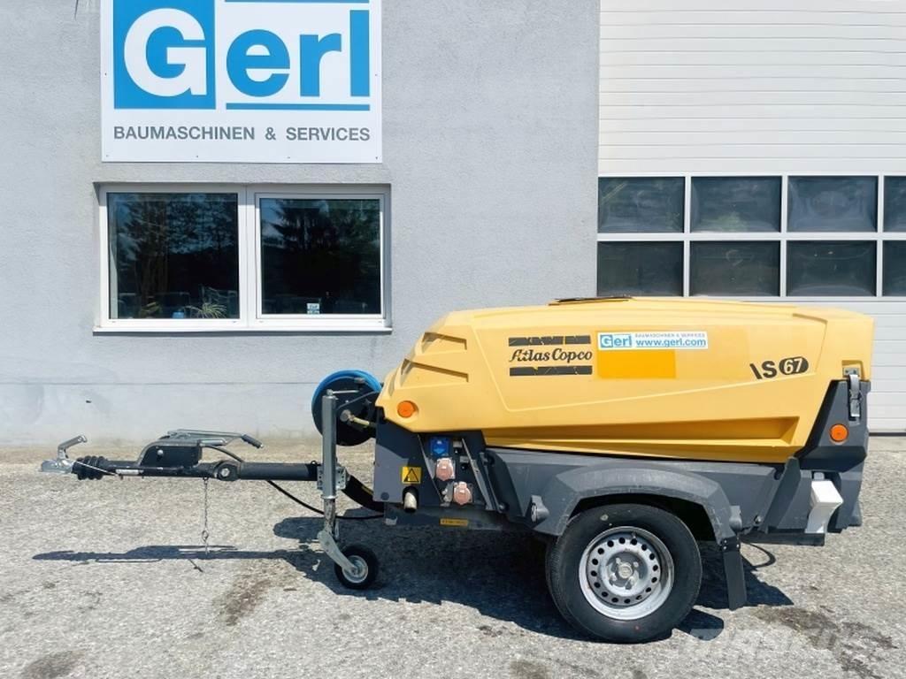 Atlas Copco XAS67 مكابس