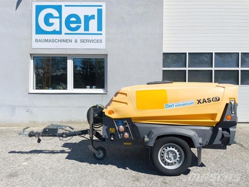 Atlas Copco XAS67 مكابس